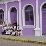 PORTO BELO - Alunos do NDI Estela Machado visitam pontos culturais de Porto Belo