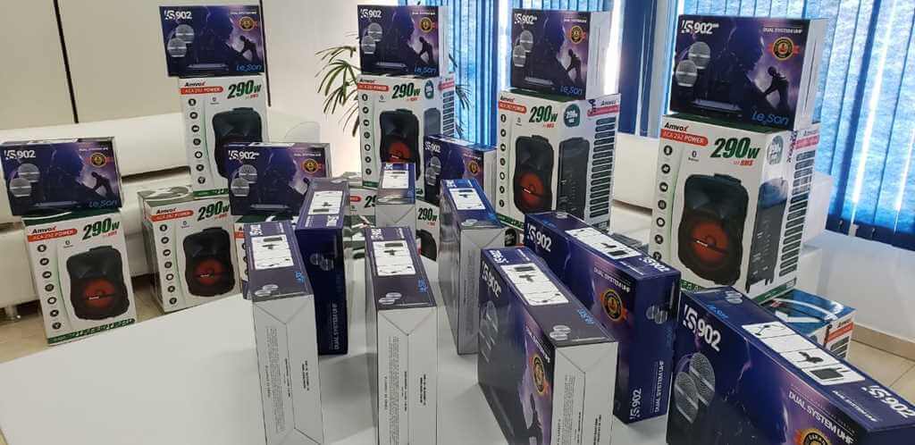 Escolas da Rede Municipal recebem kits de som