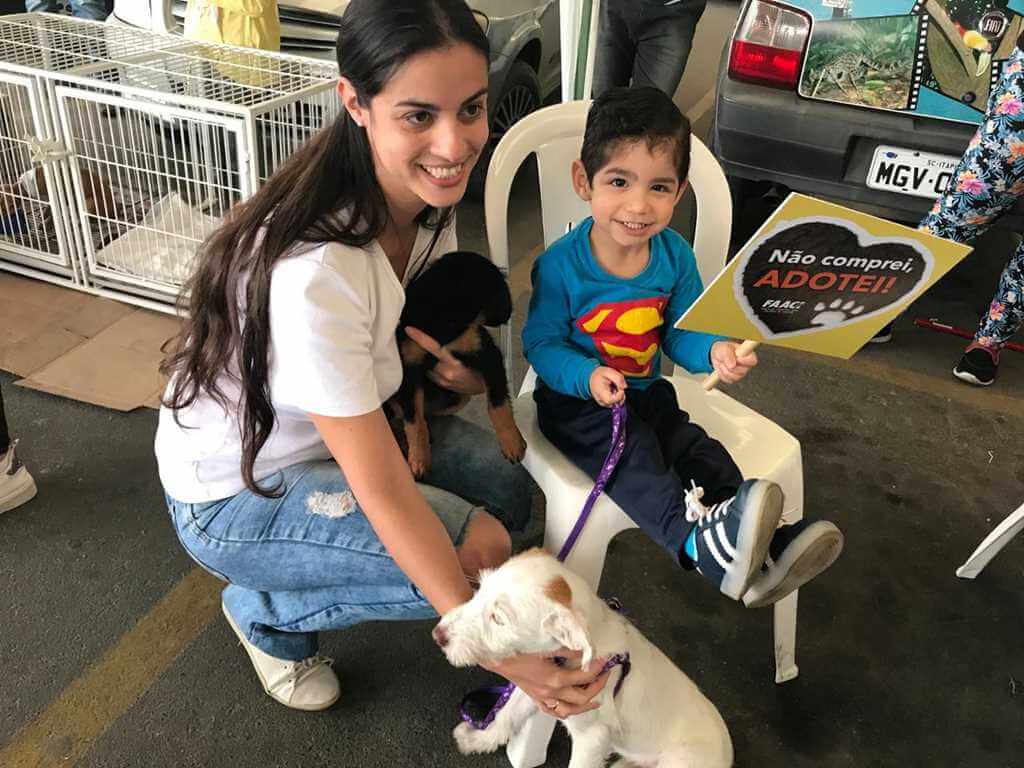 FAACI vai realizar feira mensal de adoção de animais