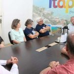 Vice-prefeito de Itapema Dr. João Emmel recebe visita de representantes do Rotary