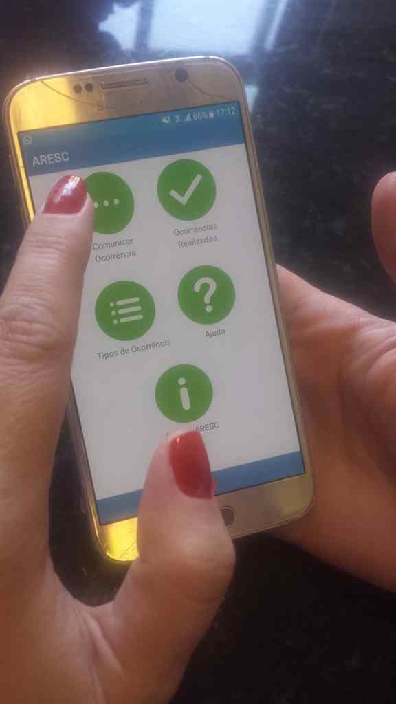 Aresc lança App para comunicar vazamentos em vias públicas