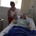 Prefeita Nilza Simas visita Hospital Santo Antônio