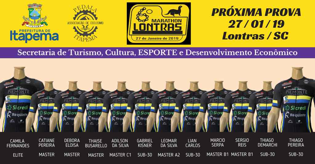 Time de Mountain Bike estreia na Temporada 2019