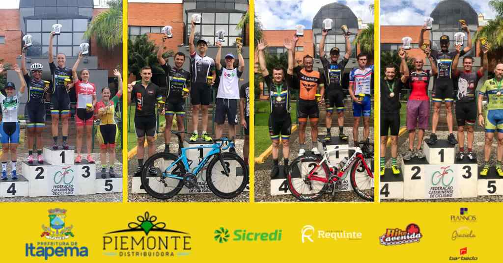 Itapema Ciclismo Faz Excelente Estreia no Ranking Catarinense de Ciclismo de Estrada