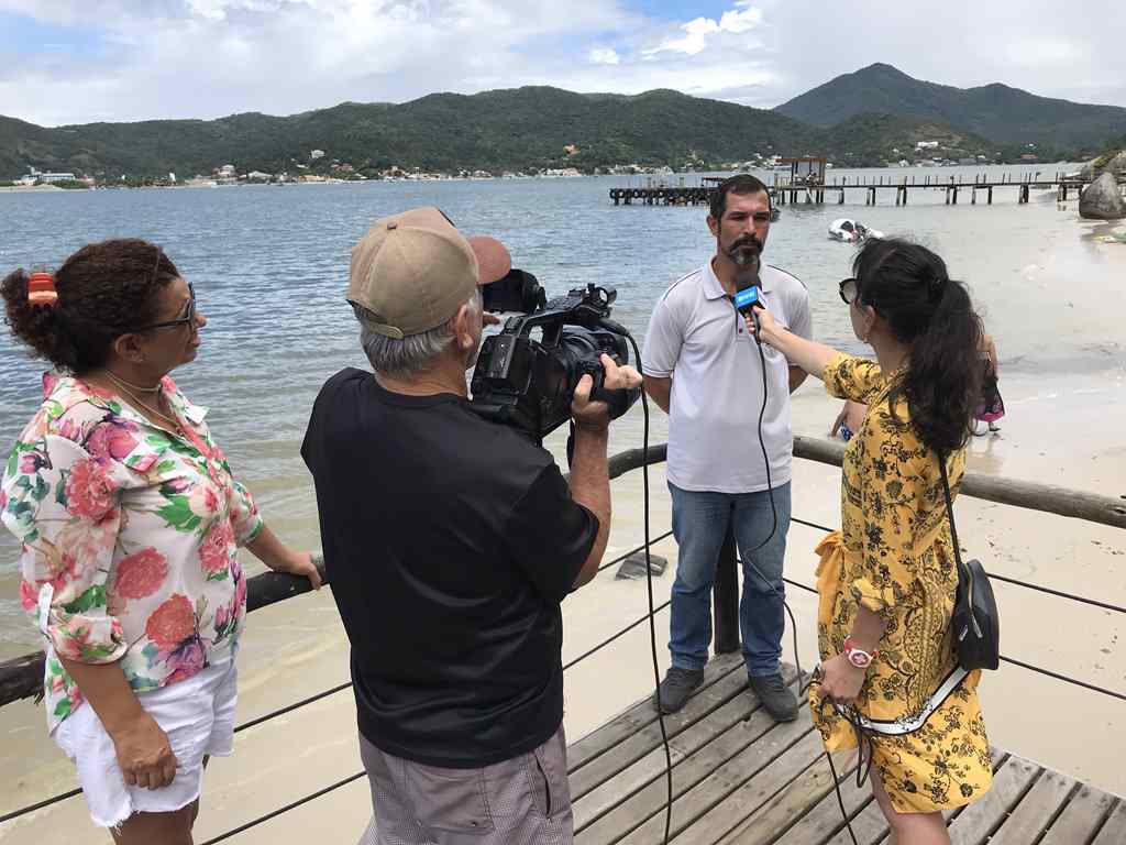 PORTO BELO - Jornalistas chineses visitam Porto Belo