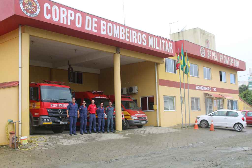 BOMBINHAS - Bombeiros abre inscrição para atendimento a emergências - Foto: Manuel Caetano