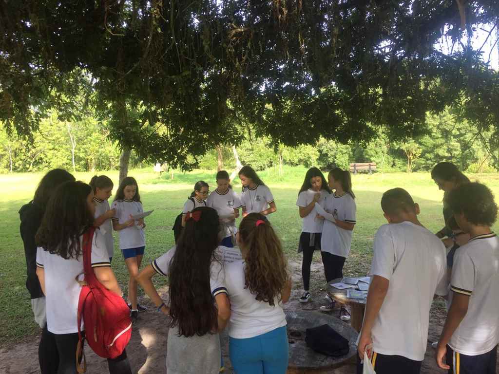 Estudantes retomam visitação guiada no Parque das Capivaras