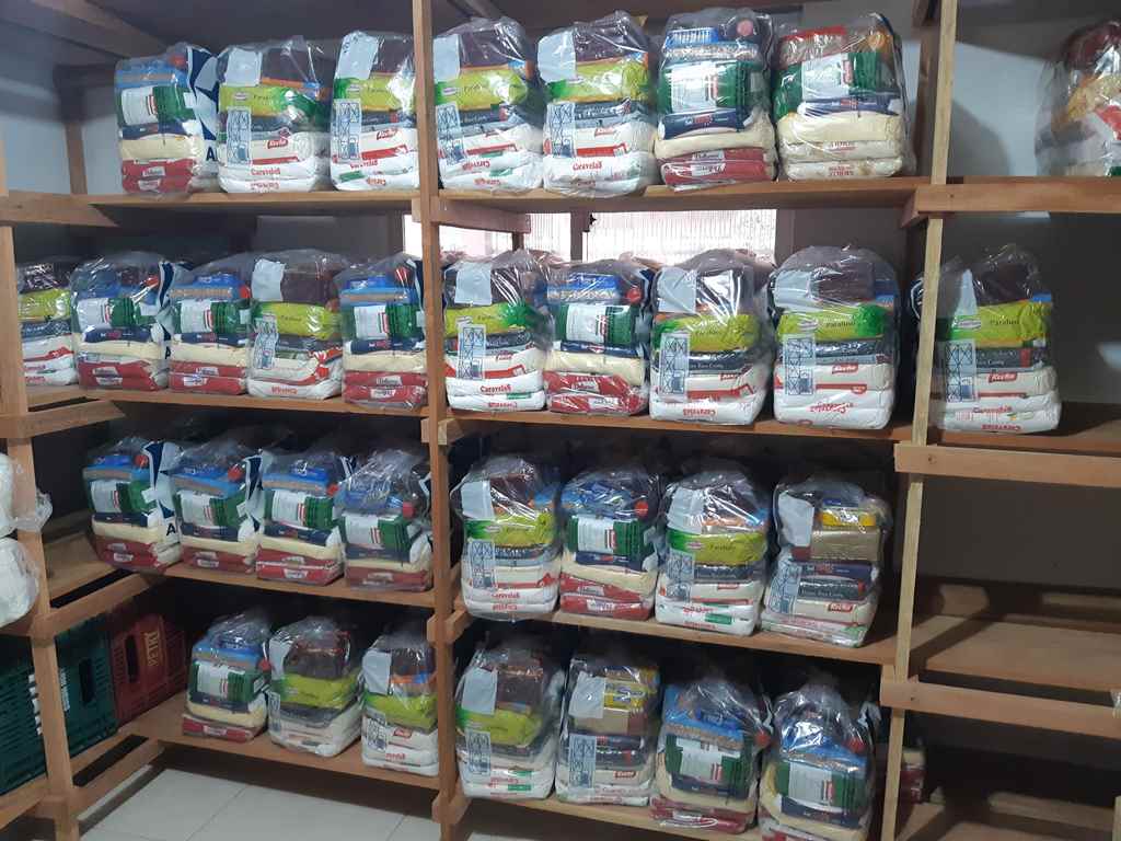 Assistência Social recebe doação de 65 cestas básicas