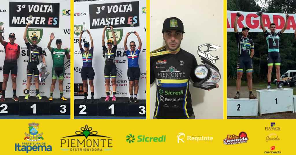 Ciclismo de Itapema ratifica sua força e conquista pódios pelo Brasil