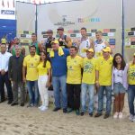 Circuito Mundial de Vôlei de Praia encerra com arena lotada e anúncio da construção do novo ginásio de esportes em Itapema
