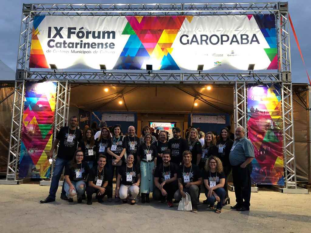 Itapema participa do IX Fórum Catarinense de Gestores Municipais de Cultura