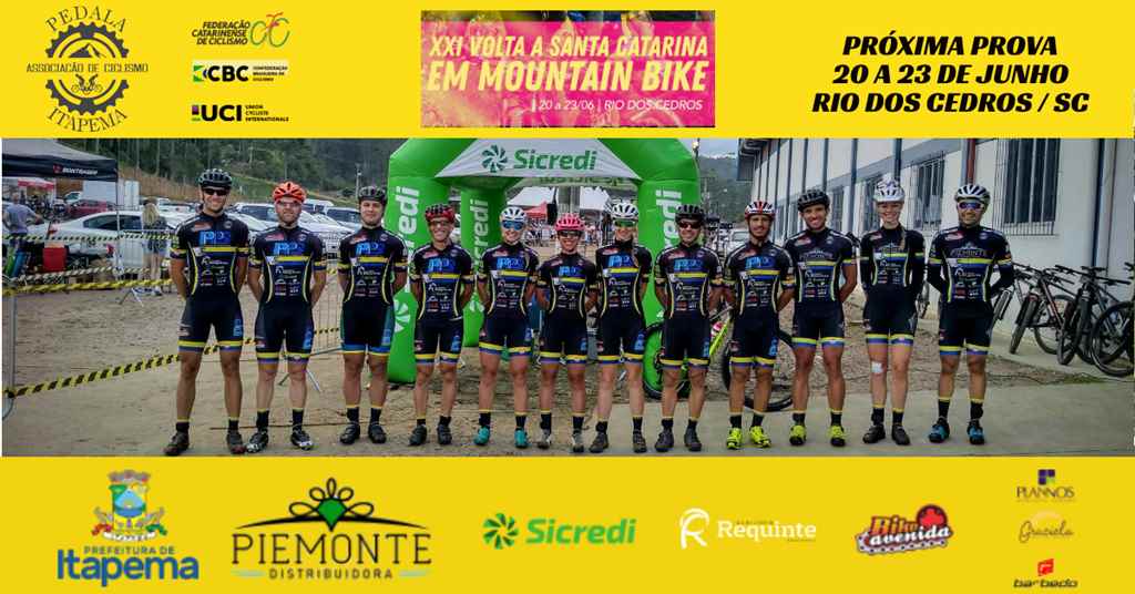 Itapema Ciclismo Disputa a Volta a Santa Catarina em Mountain Bike no Feriado de Corpus Christi
