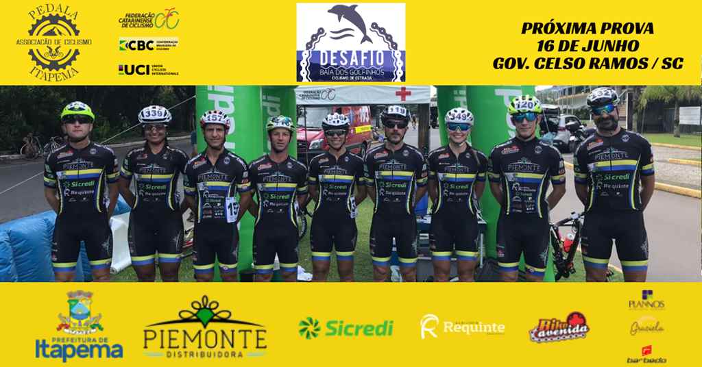 ITAPEMA Ciclismo disputa o Desafio Baia dos Golfinhos