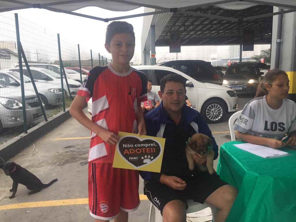 Feira mensal de adoção da FAACI acontece neste sábado (13/07)