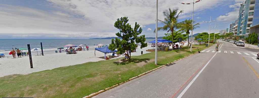 Obras de continuação do Calçadão da Orla do Centro em Itapema