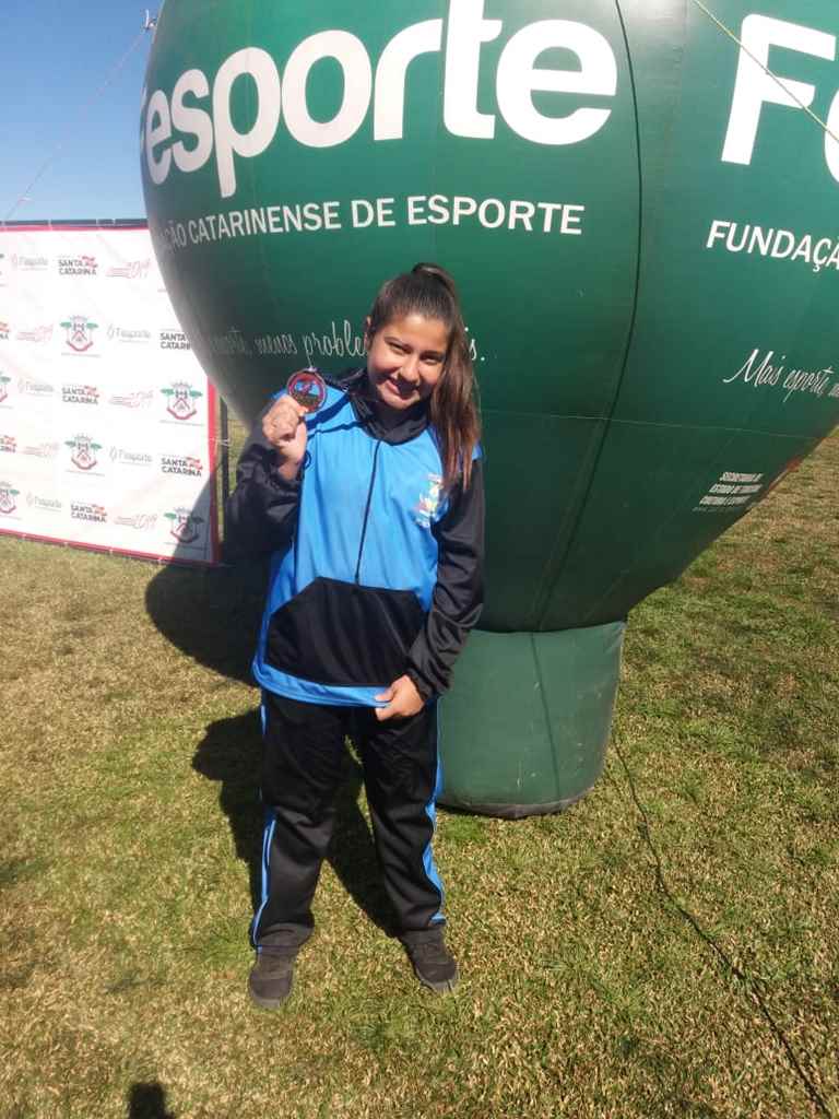 Atleta de Itapema conquista medalha de bronze no Jesc