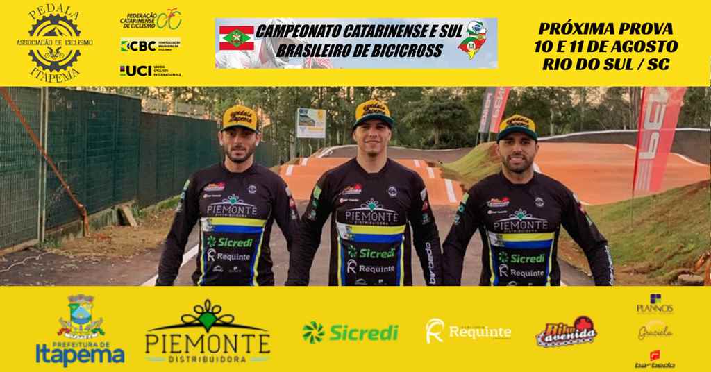 BMX Disputa Duas Competições em Rio do Sul no Fim de Semana