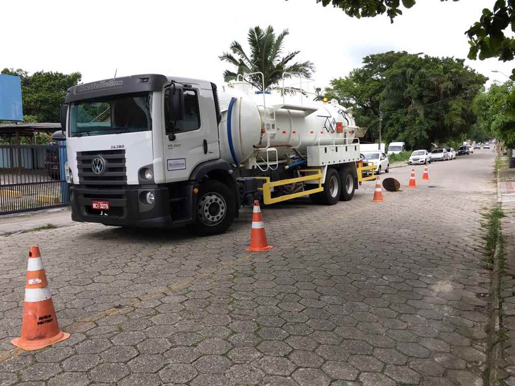 BOMBINHAS - Fiscalizações na Rede de Esgoto são intensificadas - Foto:  Assessoria de Comunicação/Águas de Bombinhas