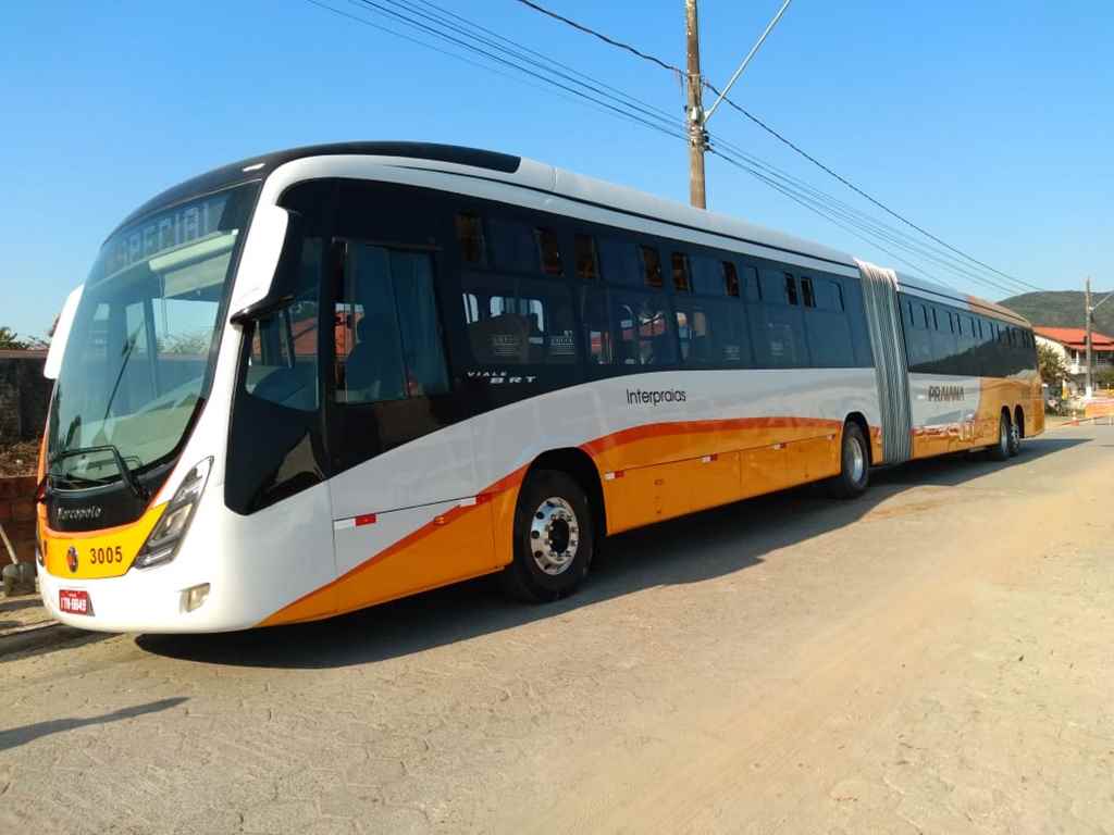 Detrami realiza teste para ônibus articulado