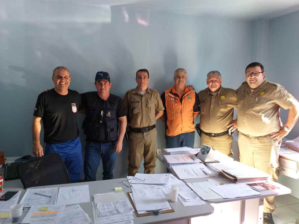 Detrami recebe visita dos representantes da Polícia Militar Rodoviária