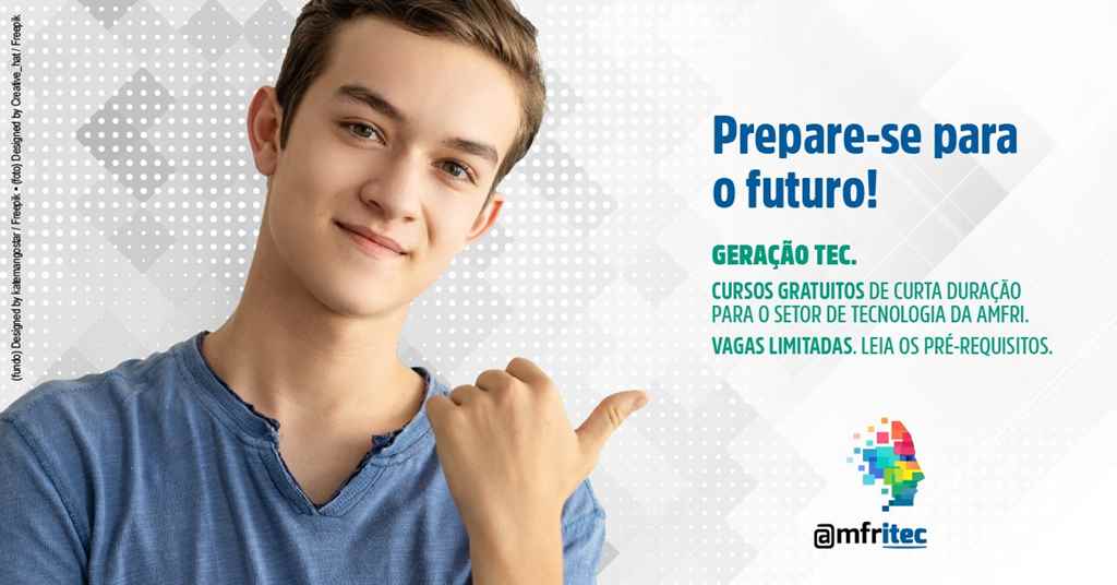 Jovens de Itapema podem se inscrever para o AMFRITEC