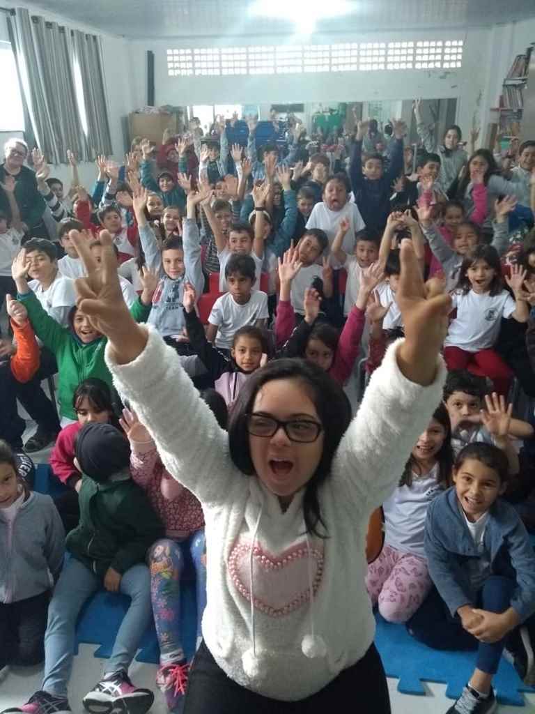 PORTO BELO - Alunos do Araçá conversam sobre a Síndrome de Down