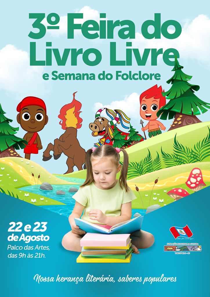 PORTO BELO - Porto Belo realiza a 3ª Feira do Livro Livre