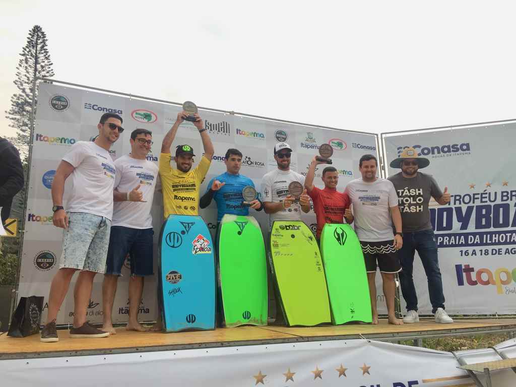 Uri Valadão e Joselaine Amorim vencem segunda etapa do Circuito Brasileiro Bodyboarding