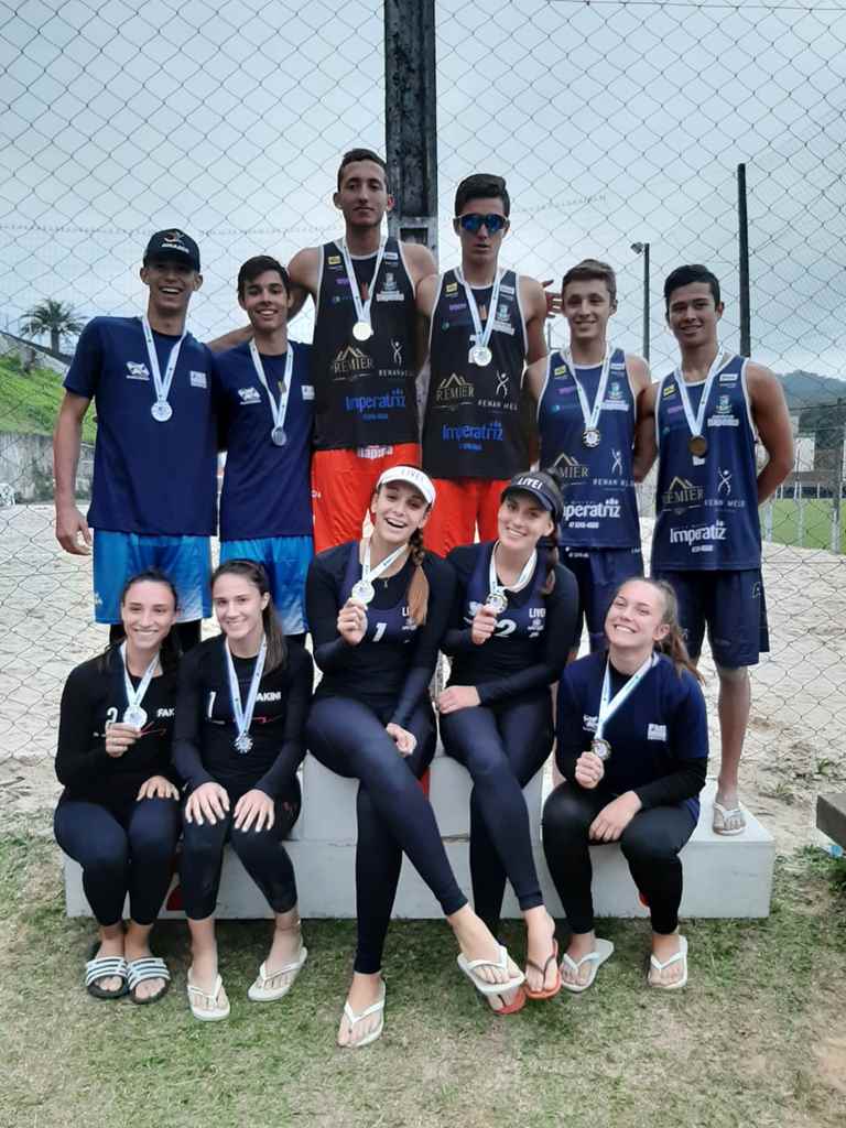 Dupla de Itapema vence Campeonato Estadual Sub-19 de Vôlei de Praia