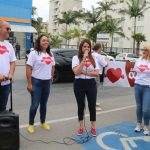 Bairro Meia Praia recebe II Caminhada Abrace com o Coração