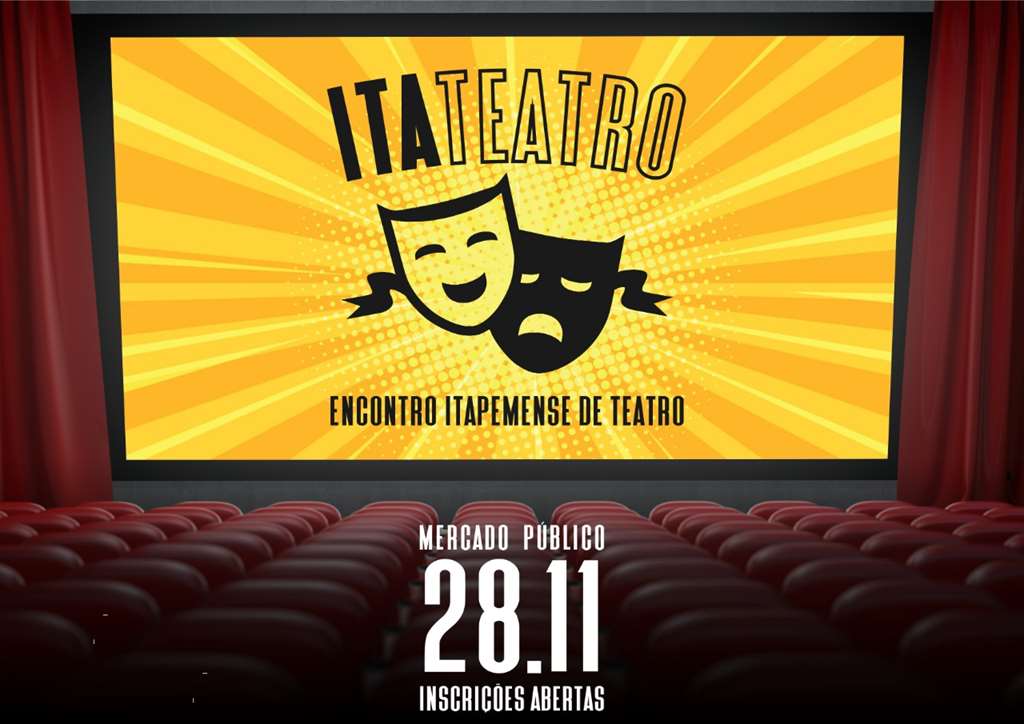 Cultura abre inscrições para o Encontro Itapemense de Teatro