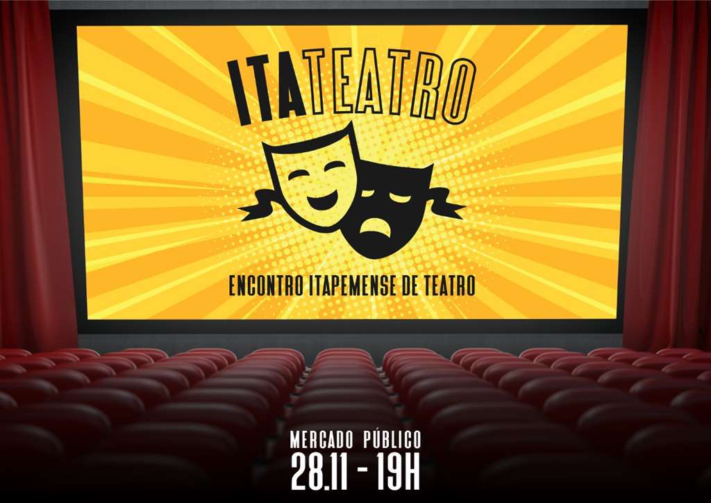 Encontro Itapemense de Teatro acontece nesta quinta-feira (28/11)