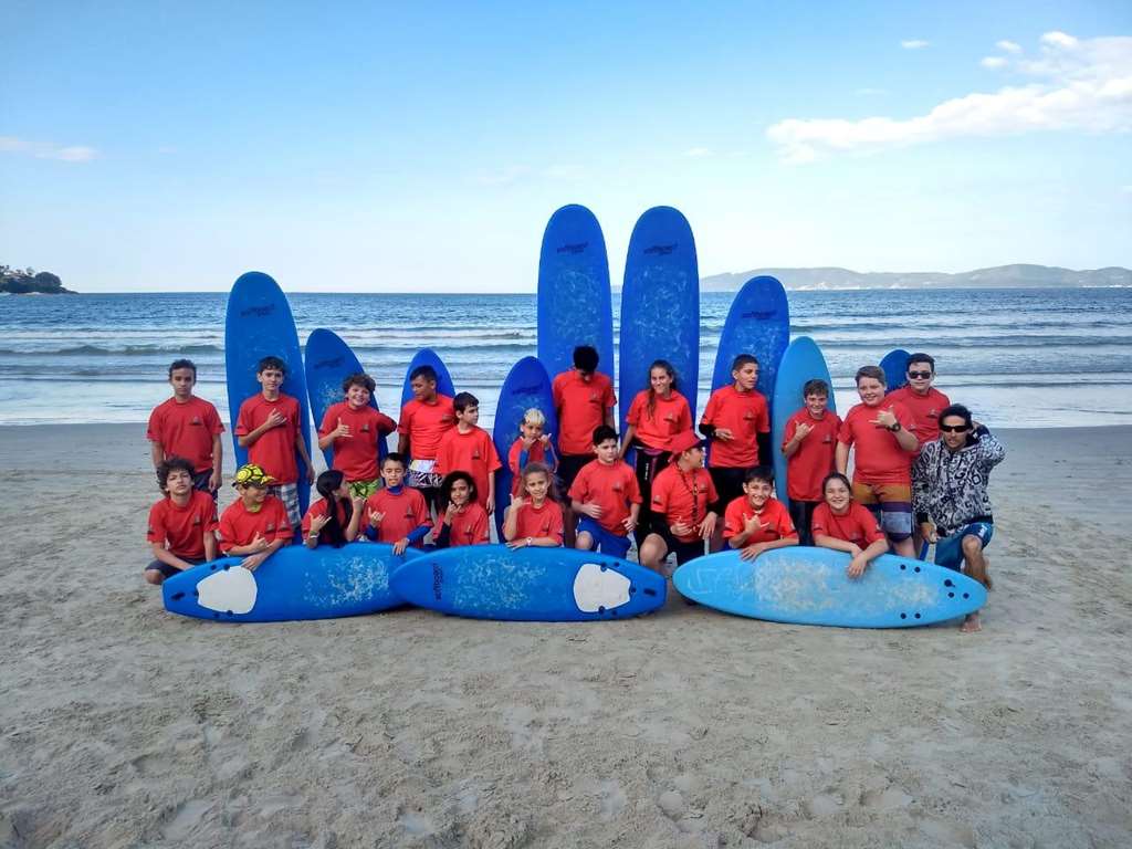 Encerramento da escolinha de surf será no domingo (08/12)