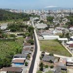 Iniciada a pavimentação asfáltica na Rua 700 no Bairro Várzea