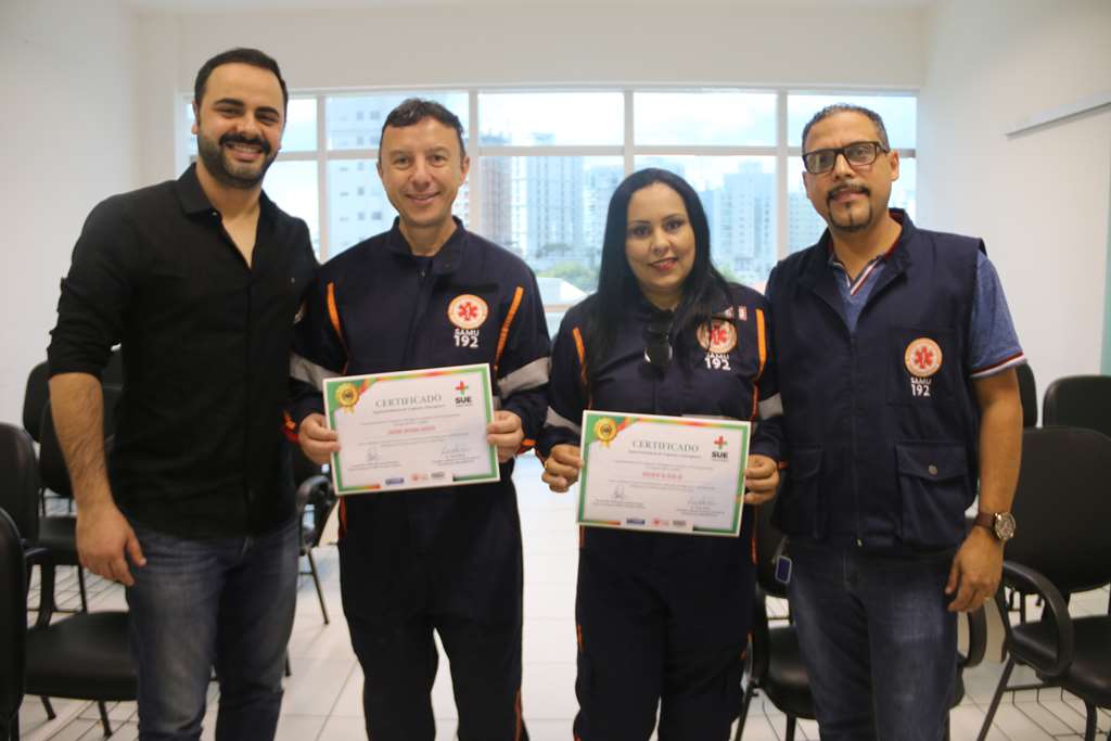 Profissionais do SAMU de Itapema são reconhecidos pelo trabalho de excelência em 2019