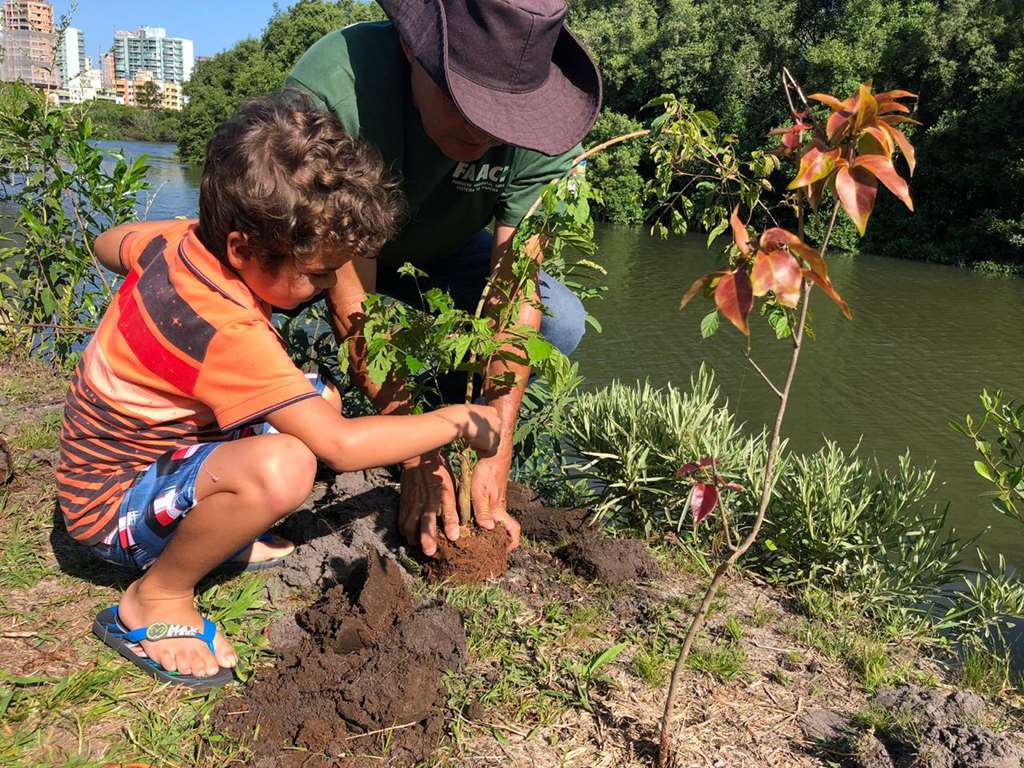 Atividade de educação ambiental movimenta Parque das Capivaras