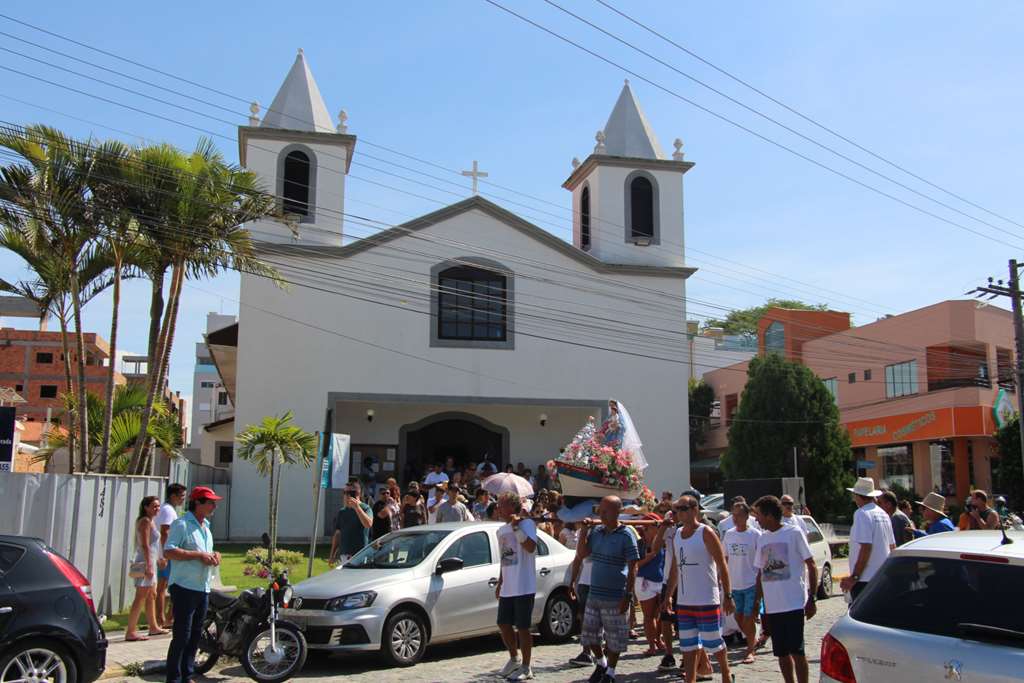 Comunidade bombinense prepara festejo em honra a padroeira, Nossa Senhora dos Navegantes. Foto: Márcia Cristina Ferreira