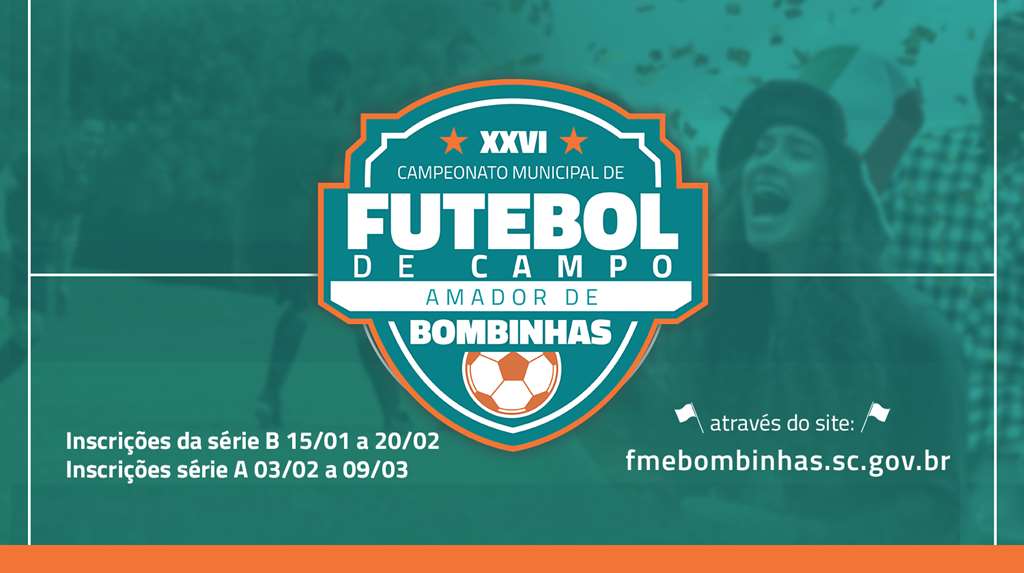 BOMBINHAS - Campeonato Municipal de Futebol de Campo está com inscrições abertas