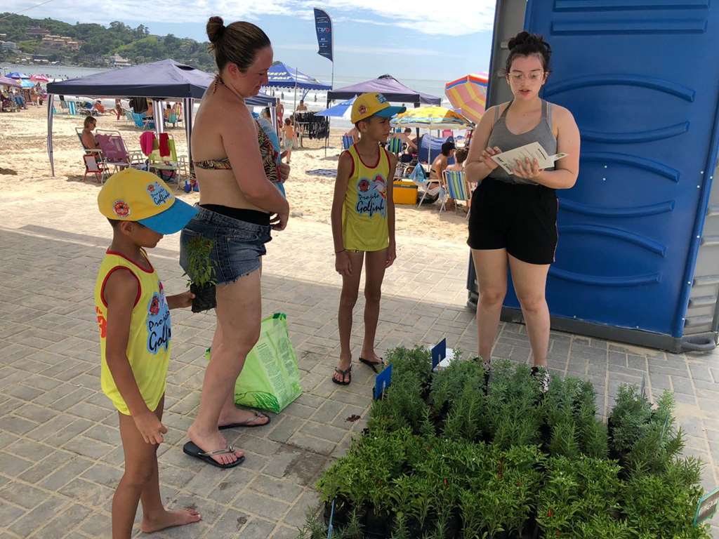 FAACI promove atividades de educação ambiental no Projeto Verão Itapema 2020