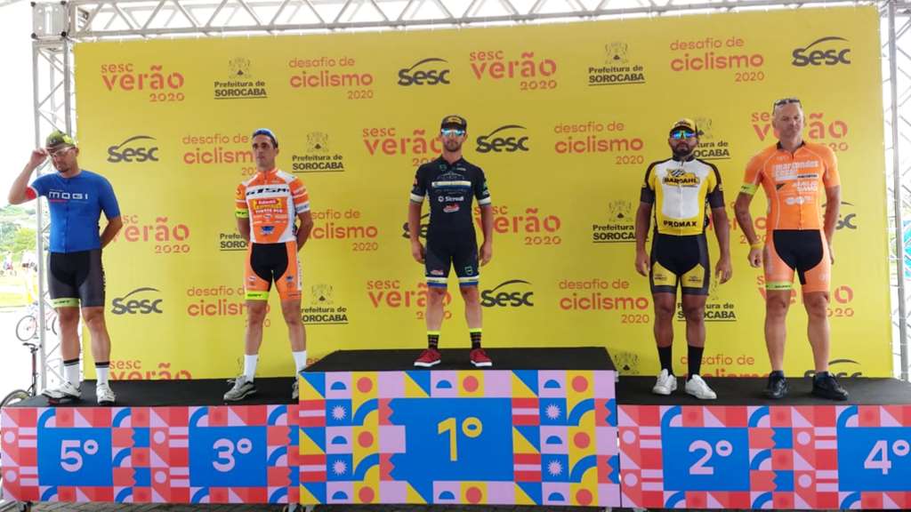 Ciclismo de Estrada abre 2020 com pódios no Desafio SESC Verão