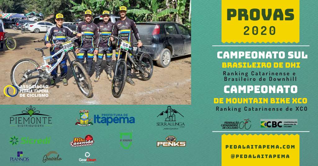 Ciclismo de Itapema disputa o Campeonato Sul Brasileiro de Downhill