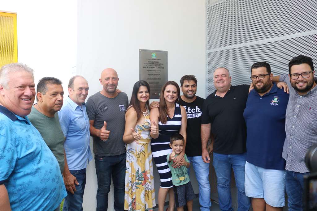 Prefeita Nilza Simas inaugura CMEI Benta Pereira Florêncio no Bairro Morretes