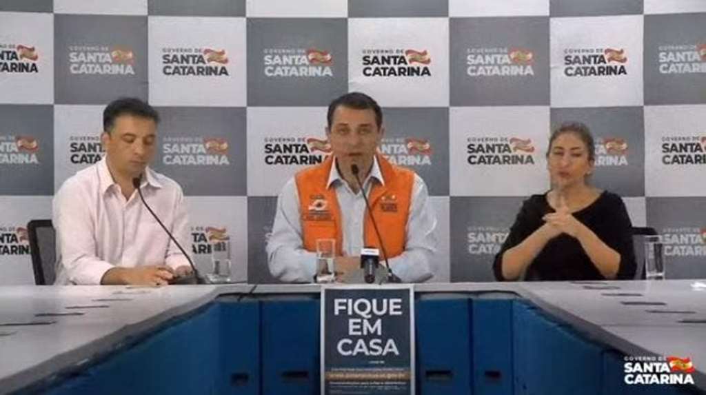 SC tem 109 casos confirmados do novo coronavírus; Estado projeta volta das atividade