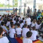 Pilotos que vão disputar o Catarinense e Brasileiro de Enduro visitam escolas