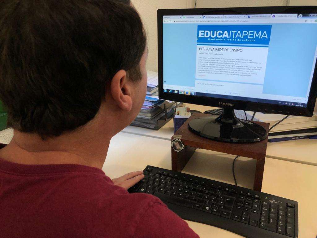 Educação lança questionário sobre acesso a internet