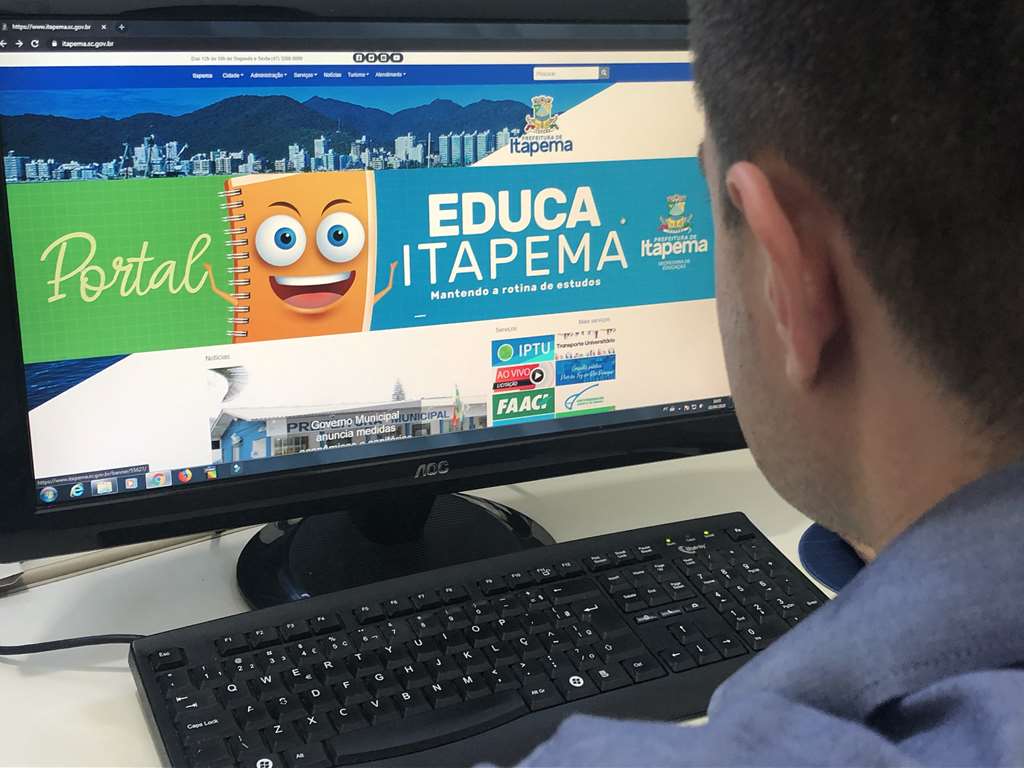 Secretaria de Educação lança Portal Educa Itapema com atividades para os alunos