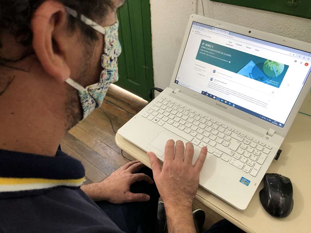 Educação inicia aulas não presenciais em Itapema