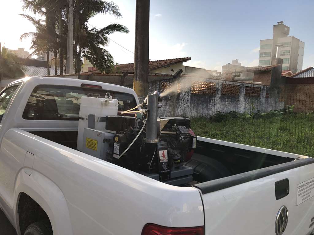 'Fumacê' contra a Dengue passa nos bairros Meia Praia, Morretes e Jardim Praiamar