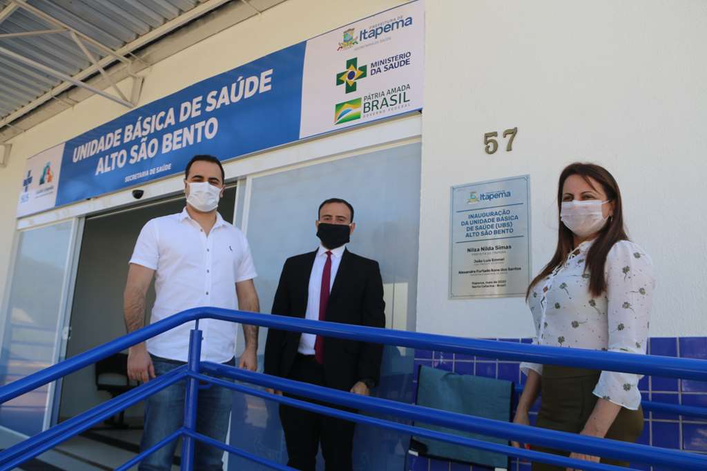 Prefeita Nilza Simas entrega Unidade Básica de Saúde (UBS) do Bairro Alto São Bento