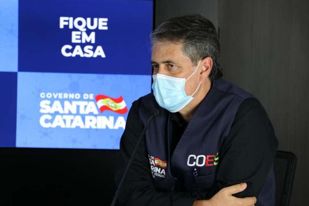 André Motta Ribeiro, secretário de Estado de Saúde em SC(Foto: Governo de SC/Divulgação)